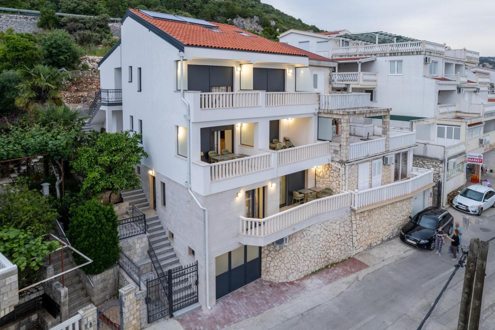 Villa Emina Sa Privatnom Plazom I Parkingom Неум Экстерьер фото