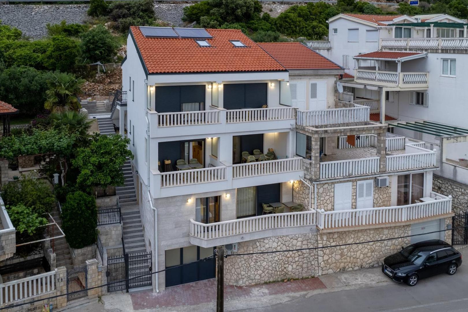Villa Emina Sa Privatnom Plazom I Parkingom Неум Экстерьер фото